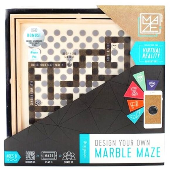 Seedling Design Your Own Marble Maze: Award Winning DIY Virtual Reality Game - Picture 1 of 7